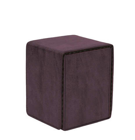 Ultra PRO &ndash; Amethyst Suede Alcove Flip Deck Box