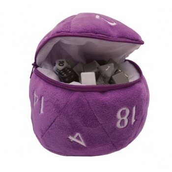 Ultra PRO &ndash; UP - D20 Plush Dice Bag - Purple
