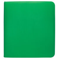 Ultra PRO &ndash; Vivid 12-Pocket Zippered PRO-Binder: Green