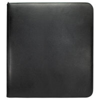 Ultra PRO &ndash; Vivid 12-Pocket Zippered PRO-Binder: Black