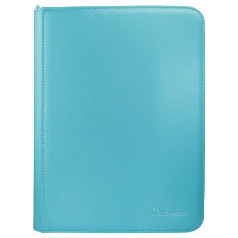 Ultra PRO &ndash; Vivid 9-Pocket Zippered PRO-Binder: Light Blue