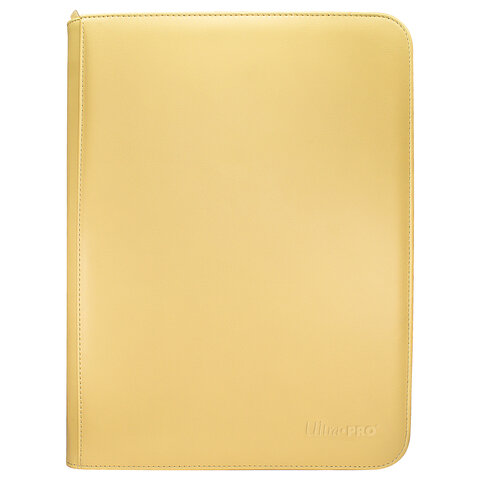 Ultra PRO &ndash; Vivid 9-Pocket Zippered PRO-Binder: Yellow
