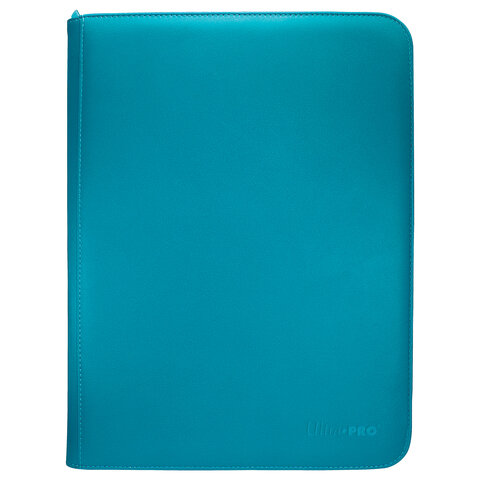 Ultra PRO &ndash; Vivid 9-Pocket Zippered PRO-Binder: Teal