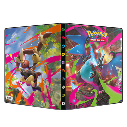 Ultra PRO &ndash; Mega Evolution - Phantasmal Flames 9-Pocket Portfolio for Pok&eacute;mon
