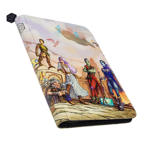 Ultra PRO &ndash; Printed Leatherette Book Folio featuring: Bells Hells Team Lineup from Critical Role