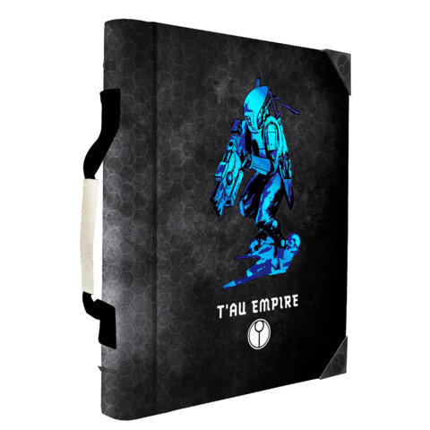 Ultra PRO &ndash; T&rsquo;au Empire Codex Aligned Codex Book Folio - Debossed & Printed for Warhammer 40,000
