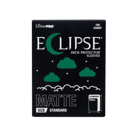 Ultra PRO &ndash; ECLIPSE&reg; Matte Standard DECK PROTECTOR&reg; Sleeves: Forest Green - 105ct