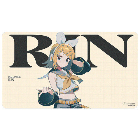 Ultra PRO &ndash; Hatsune Miku - Retro Soundscapes: Rin Playmat for Tabletop Gaming