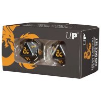 Ultra PRO &ndash; Heavy Metal Realmspace D20 Dice Set for...