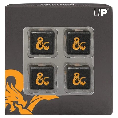 Ultra PRO &ndash; Heavy Metal Realmspace D6 Dice Set for Dungeons & Dragons