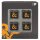 Ultra PRO &ndash; Heavy Metal Realmspace D6 Dice Set for Dungeons & Dragons