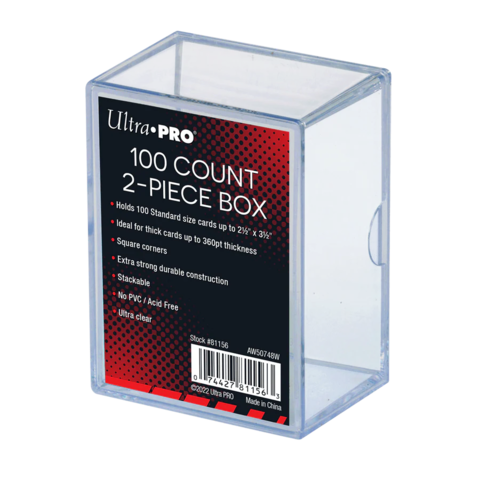 Ultra PRO &ndash; 2-Piece 100-count Storage Box
