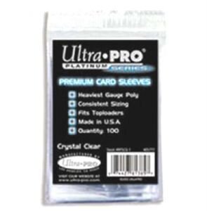 Ultra PRO &ndash; Platinum Card Sleeves (100)