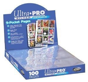 Ultra PRO &ndash; 9-Pocket Silver Series Pages Fix100