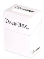 Ultra PRO &ndash; White Deck Box
