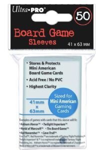 Ultra PRO &ndash; Board Game Sleeves 41x63mm (50)