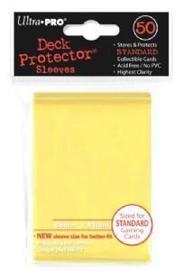 Ultra PRO &ndash; Canary Yellow Protector (50)
