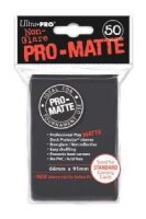 Ultra PRO &ndash; Black Pro-Matte Sleeves (50)