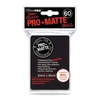 Ultra PRO &ndash; Black Pro-Matte Sleeves (small)(60)