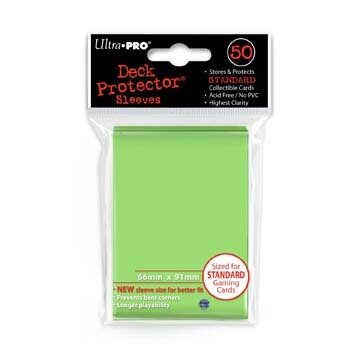 Ultra PRO &ndash; Lime Green Protector (50)