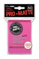 Ultra PRO &ndash; Bright Pink Pro-Matte Sleeves (50)
