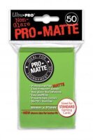 Ultra PRO &ndash; Lime Green Pro-Matte Sleeves (50)