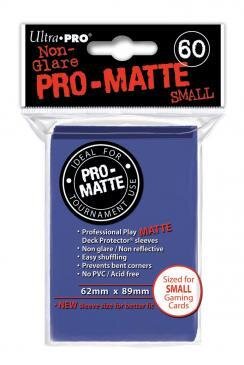 Ultra PRO &ndash; Blue Pro-Matte Sleeves (small)(60)