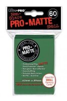 Ultra PRO &ndash; Green Pro-Matte Sleeves (small)(60)