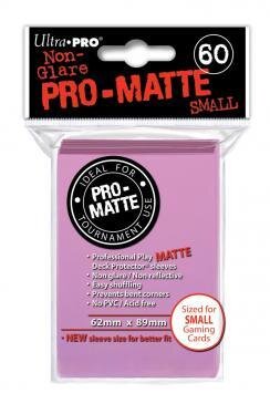 Ultra PRO &ndash; Pink Pro-Matte Sleeves (sm)(60)