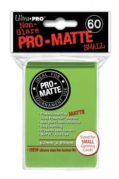 Ultra PRO &ndash; Lime Green Pro-Matte Sleev (sm)(60)