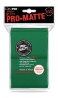 Ultra PRO &ndash; Green Pro-Matte Sleeves (100)