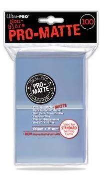 Ultra PRO &ndash; Clear Pro-Matte Sleeves (100)