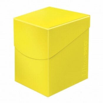 Ultra PRO &ndash; Lemon Yellow Eclipse Pro 100+ Deck Box