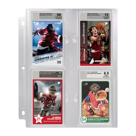 Ultra PRO &ndash; Page for Graded Beckett Slabs 1ct