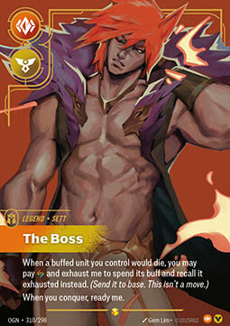 Sett, The Boss OGN-310*/298