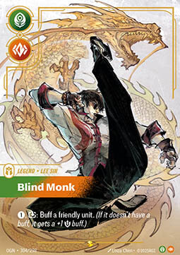 Lee Sin, Blind Monk OGN-304*/298