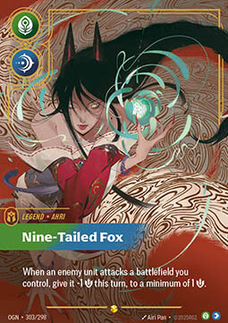 Ahri, Nine-Tailed Fox OGN-303*/298