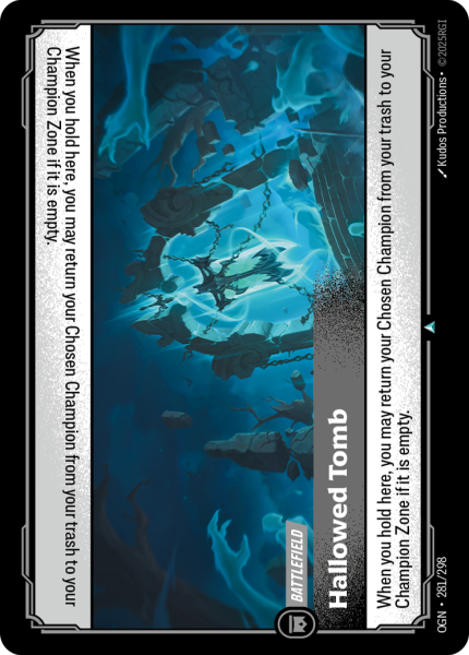 Hallowed Tomb OGN-281/298