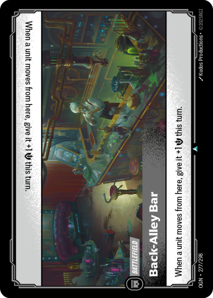 Back-Alley Bar OGN-277/298