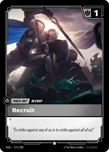 Recruit (DE) OGN-271/298