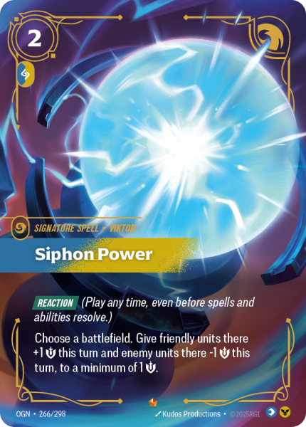 Siphon Power OGN-266/298