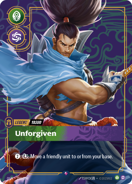 Yasuo, Unforgiven OGN-259/298