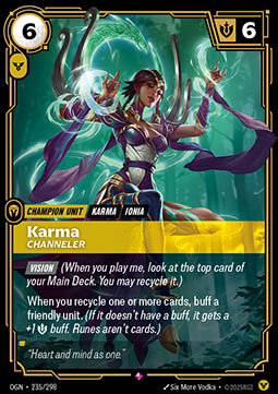 Karma, Channeler OGN-235/298