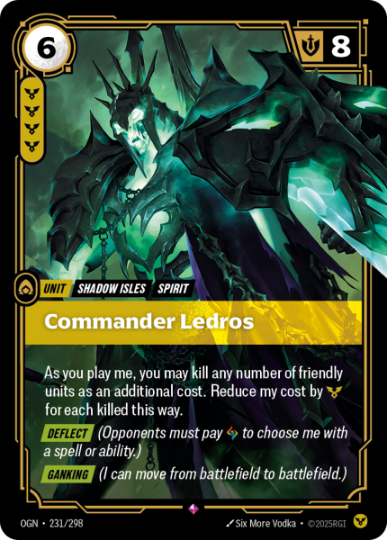 Commander Ledros OGN-231/298