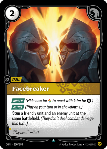 Facebreaker OGN-220/298