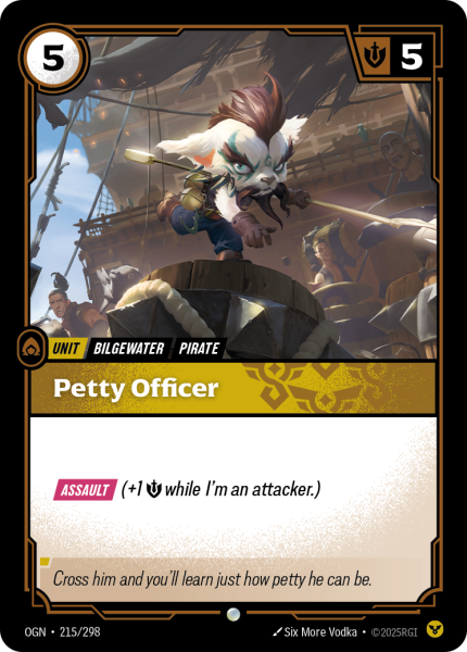 Petty Officer OGN-215/298
