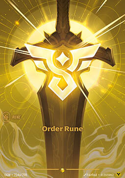 Order Rune OGN-214a/298