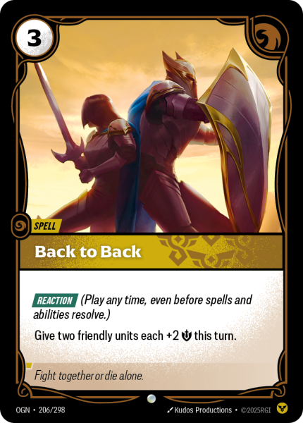 Back to Back OGN-206/298