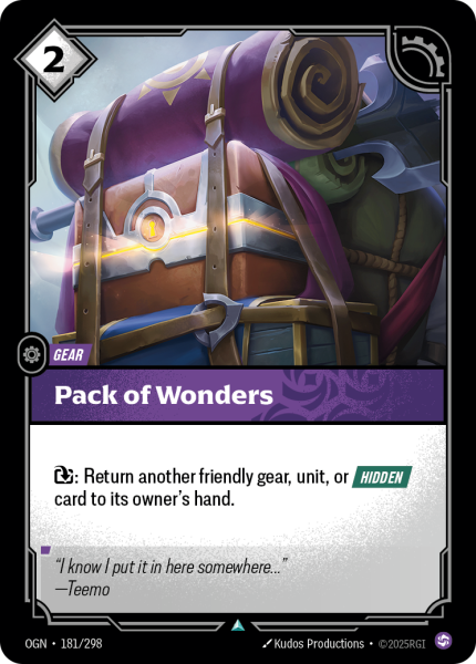 Pack of Wonders OGN-181/298