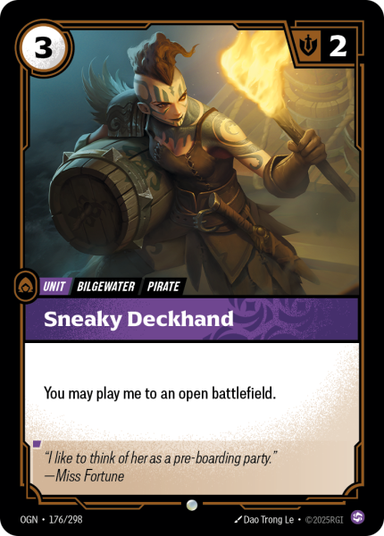 Sneaky Deckhand OGN-176/298